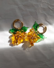 Load image into Gallery viewer, Grape Earrings in Mustard - Nelida Jewelry