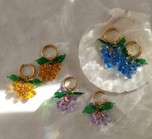 Load image into Gallery viewer, Grape Earrings - Nelida Jewelry