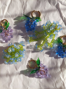 Le Bouquet Asymmetric Earrings - Nelida Jewelry